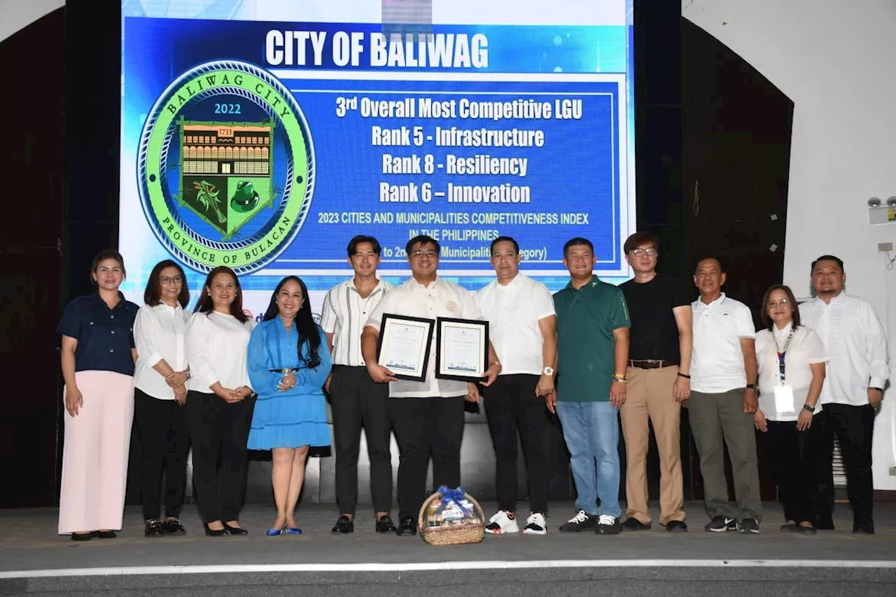 Baliwag City is top performing LGU in Bulacan