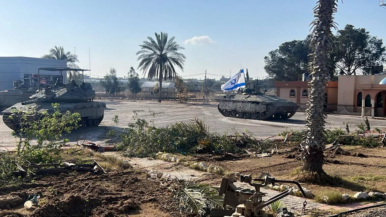 Israel sends tanks into Rafah, seizes key crossing