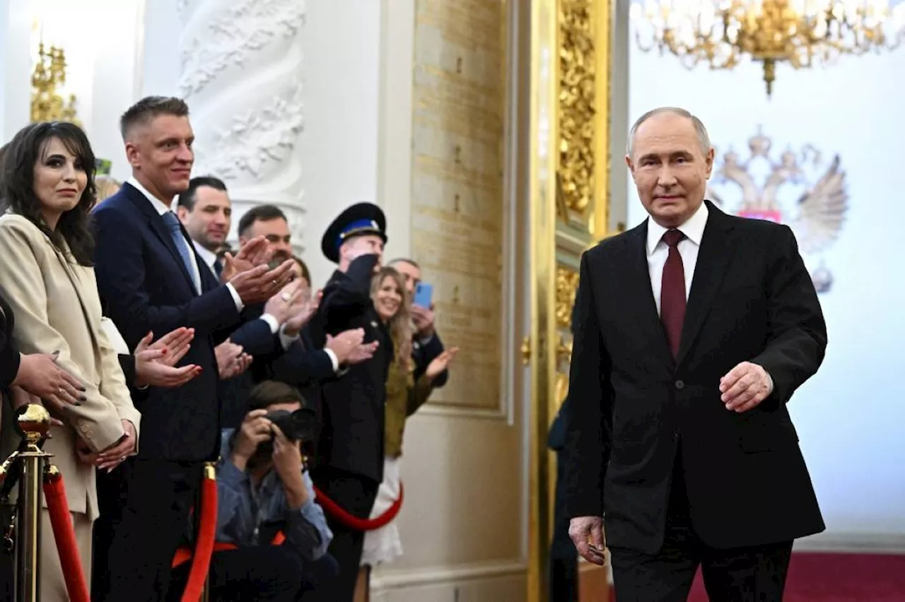 Putin begins 5th term as Russian president