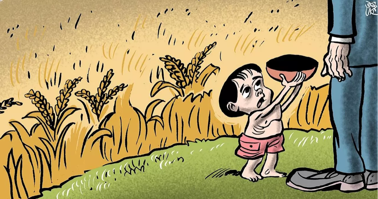 Widespread hunger in a supposed land of plenty