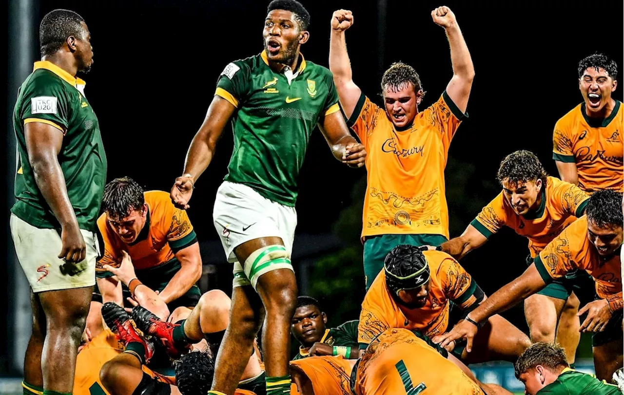 Self-destructive Junior Springboks fall short against Junior Wallabies