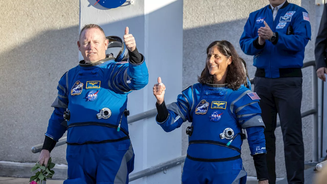 Boeing scrubs historic Starliner launch to ISS hours before take off as Nasa astronauts forced to stand...