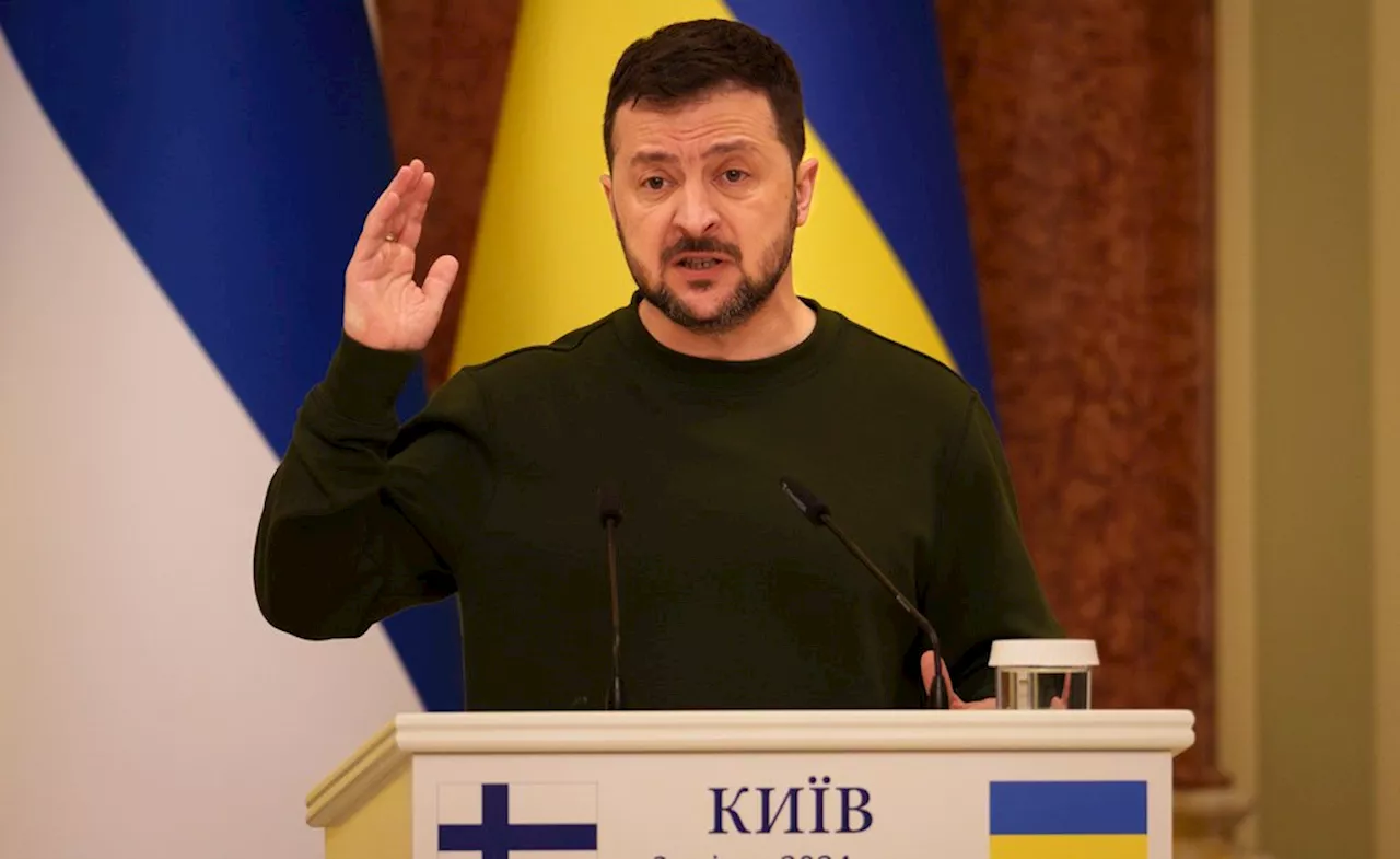 Ukraine Says it Foiled a Russian Spy Agency Plot to Assassinate President Zelenskyy