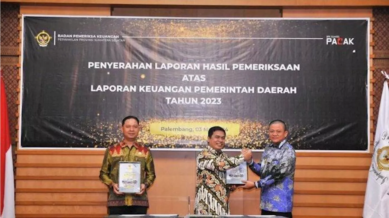 Laporan Keuangan Pemerintah Daerah 2023, Pemkab OKI Timur Raih Lagi Opini Wajar Tanpa Pengecualian