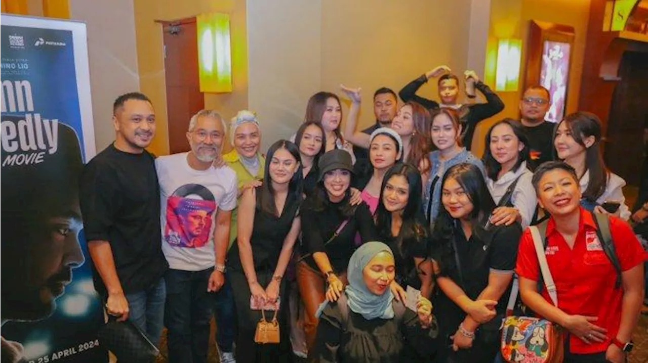 Nobar Film Biografi Glenn Fredly, Giring dan Para Kader PSI Lihat Sisi Lain Sang Musisi