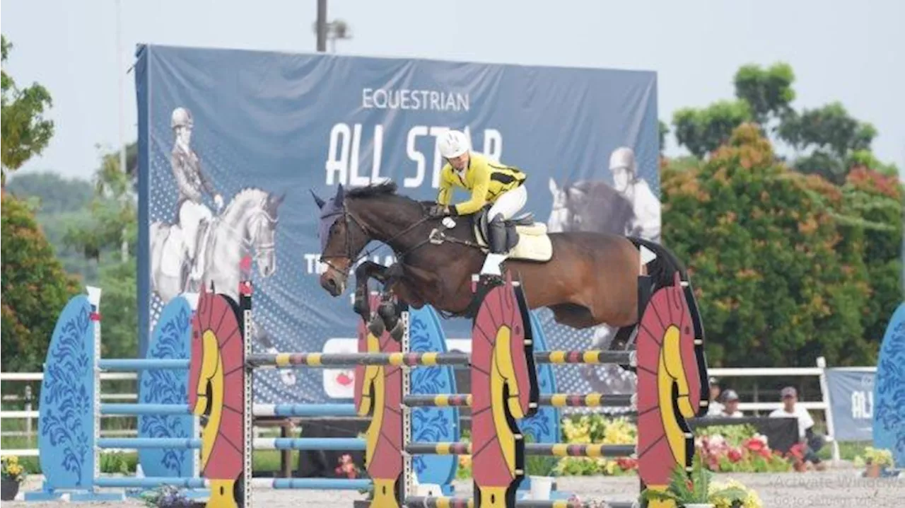 Rider Muda Beri Kejutan, Nusrtdinov Zayan Fatih Naik Podium di Equestrian All Star Tour 2024