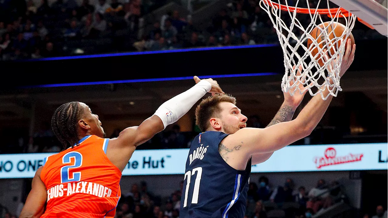 Thunder's Gilgeous-Alexander and Mavs' Doncic will meet in second-round matchup of MVP finalists