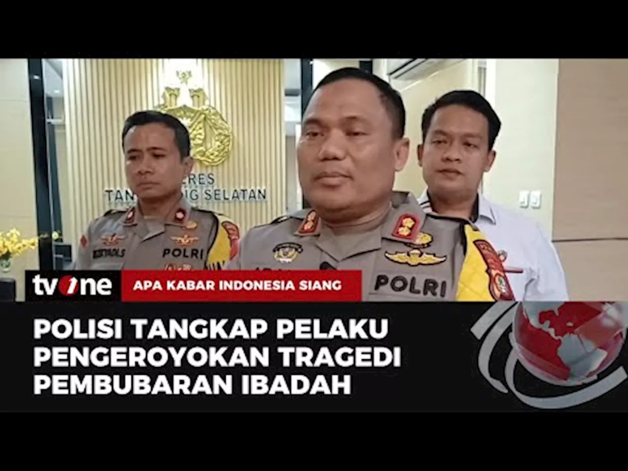 Buntut Ricuh Pembubaran ibadah, Polisi Tangkap Pelaku Penganiayaan