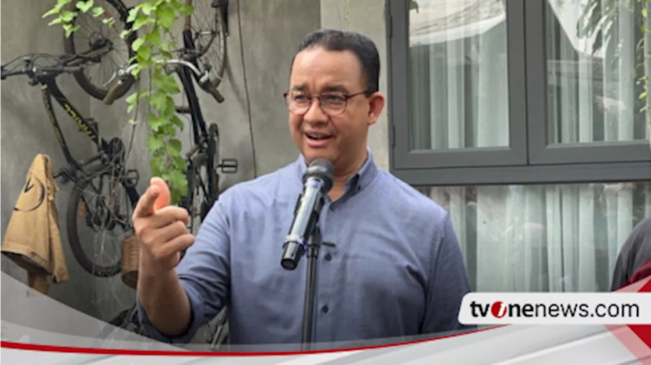 Ganjar Tegas Pilih Oposisi, Anies Baswedan: Saya Tidak Akan Mendahului, Wong Belum Diundang Prabowo