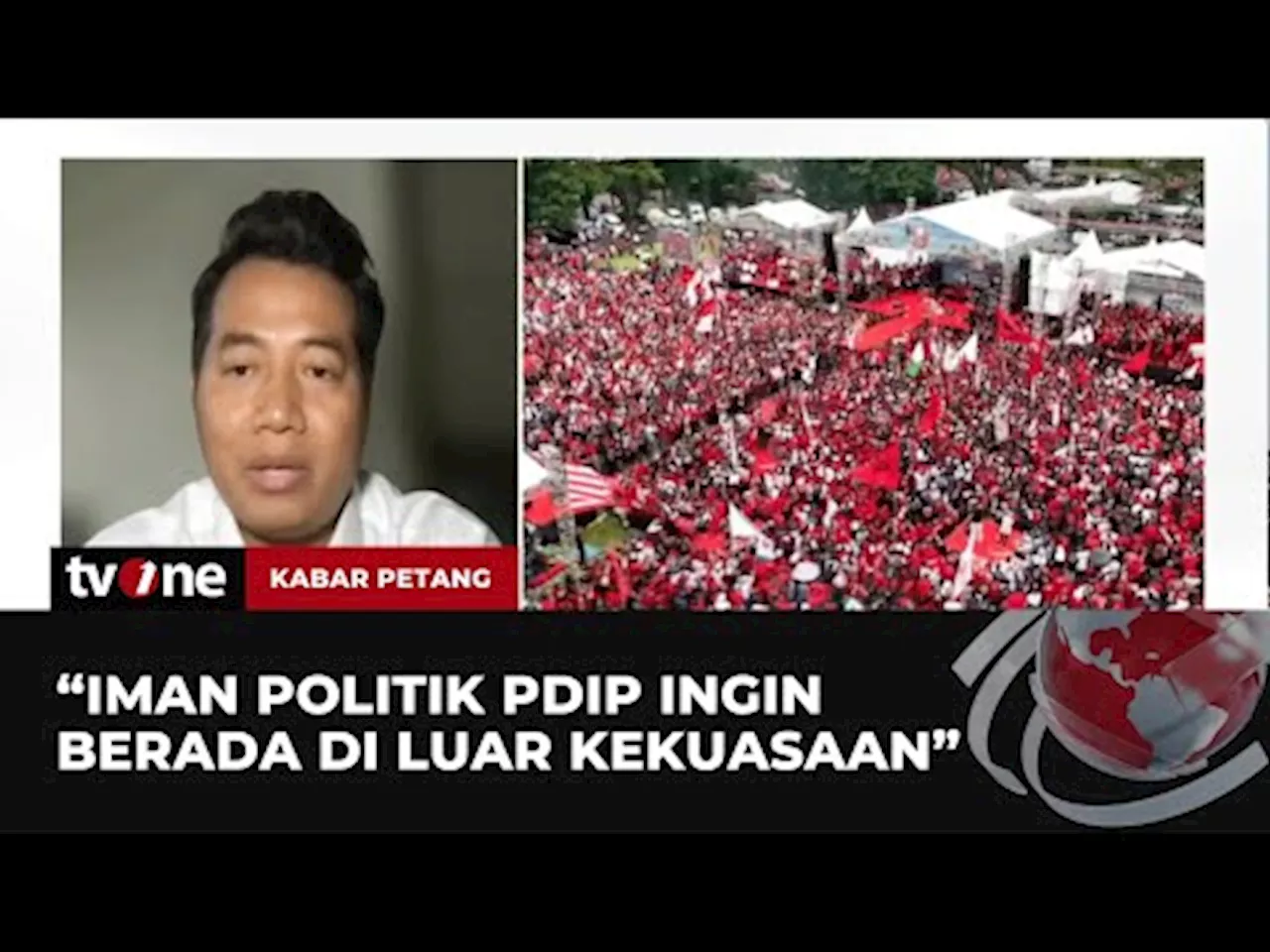 Ganjar Umumkan Oposisi, Adi Prayitno: PDIP Tampaknya Ingin Mengambil Langkah Oposisi