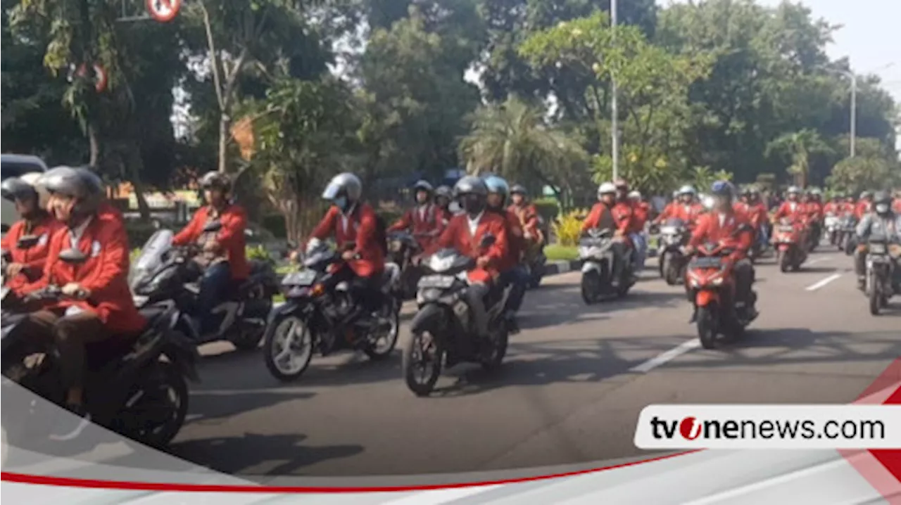 Ribuan Mahasiswa Universitas Muhammadiyah Sidoarjo Demo Tolak Kekejaman Zionis Israel