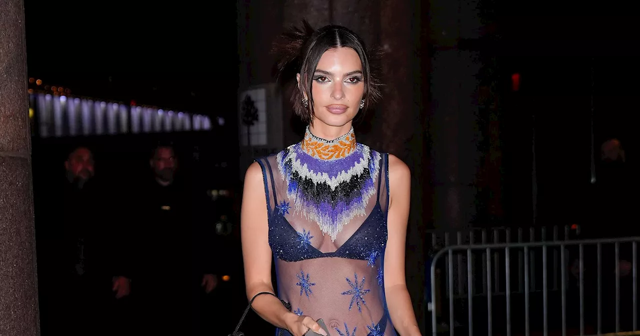 Emily Ratajkowski Bares Even More Skin at 2024 Met Gala Afterparty