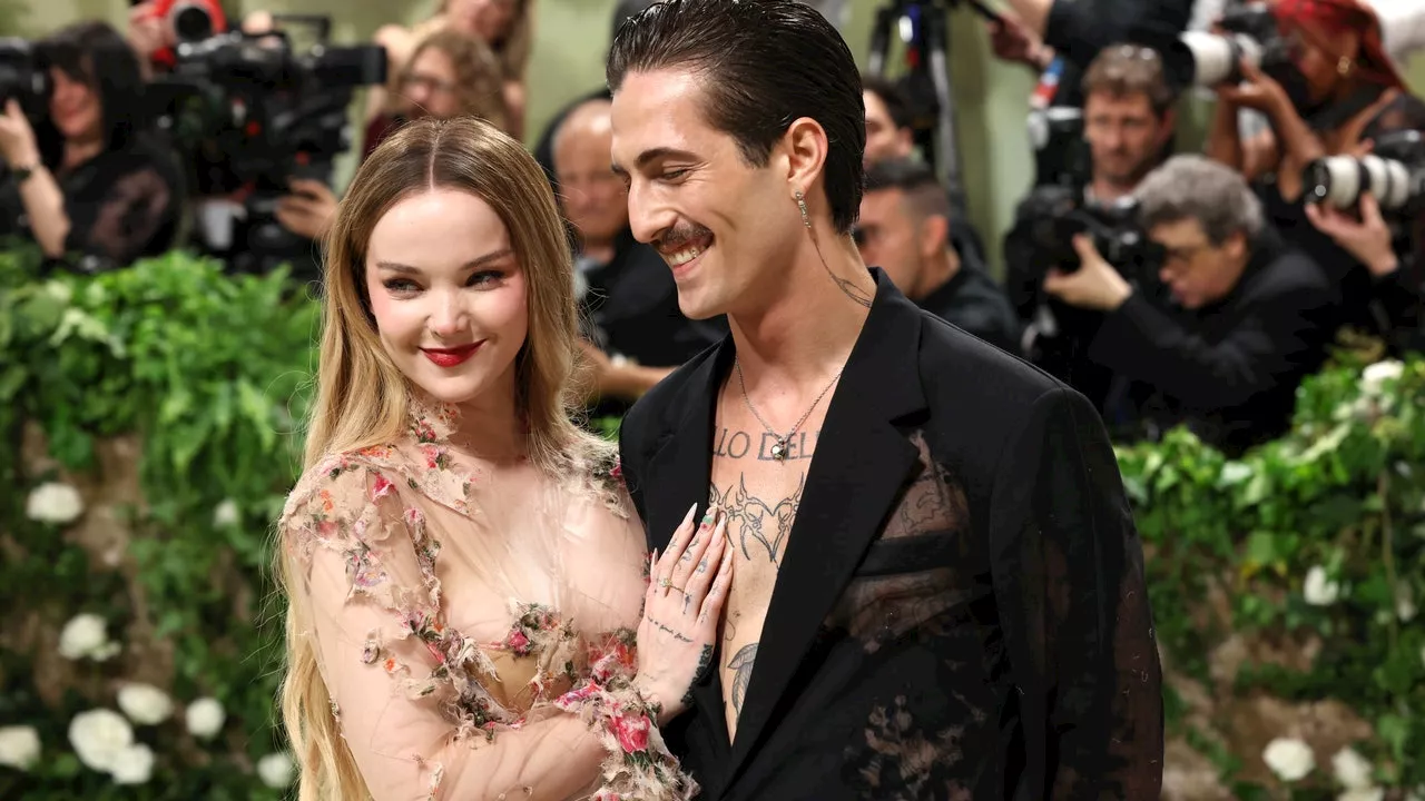 Damiano David e Dove Cameron: la coppia più «hot» del Met Gala 2024