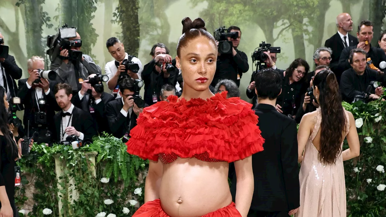 Adwoa Aboah Reveals Her Pregnancy at the 2024 Met Gala