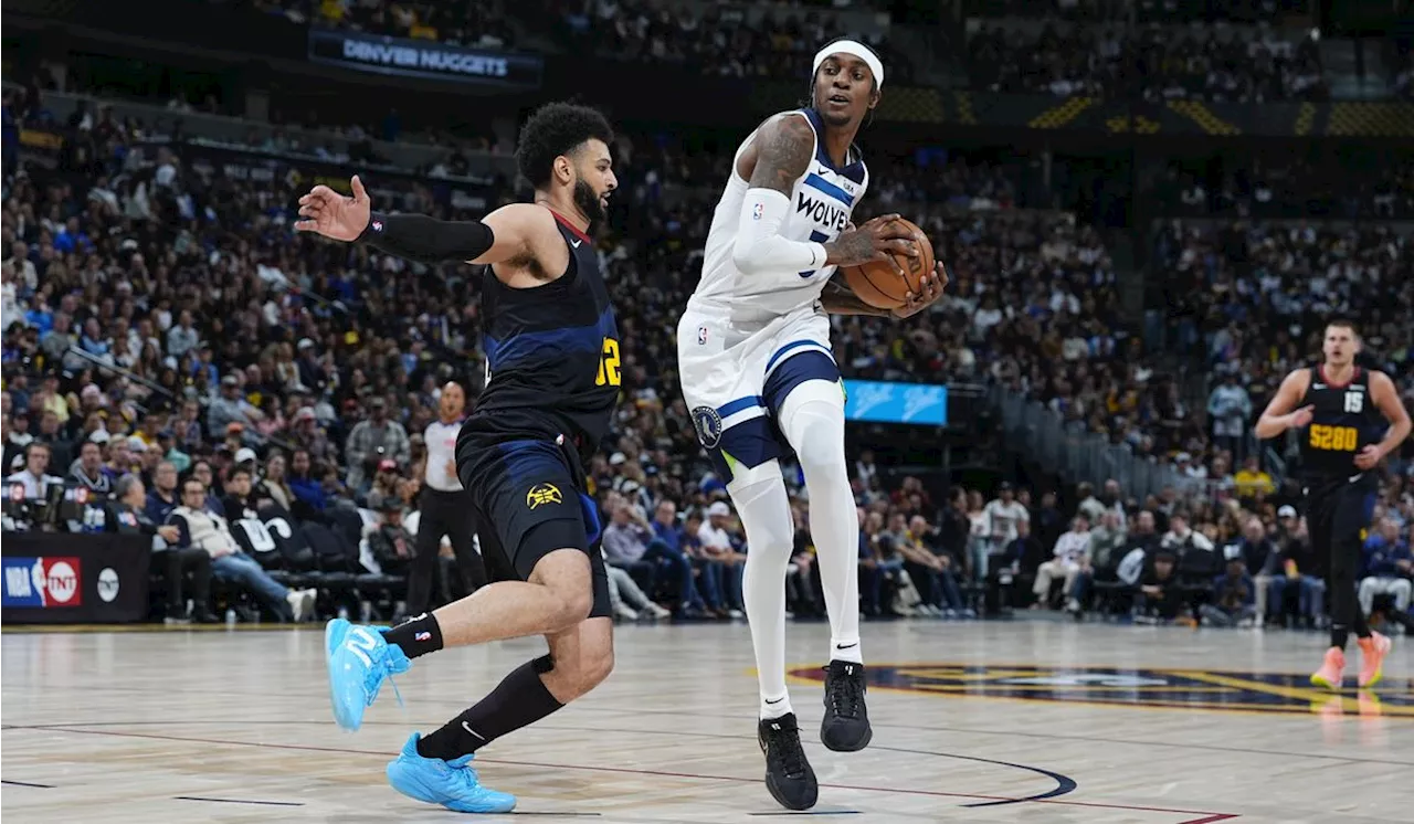 Nuggets' Jamal Murray throws heating pack onto court in blowout loss to Timberwolves