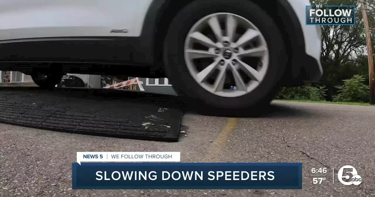 Akron rolling out more speed tables, solar speed limit signs to combat reckless drivers