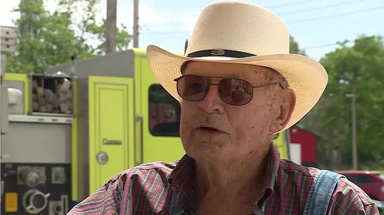 91-year-old donates $500,000 to rural volunteer fire department