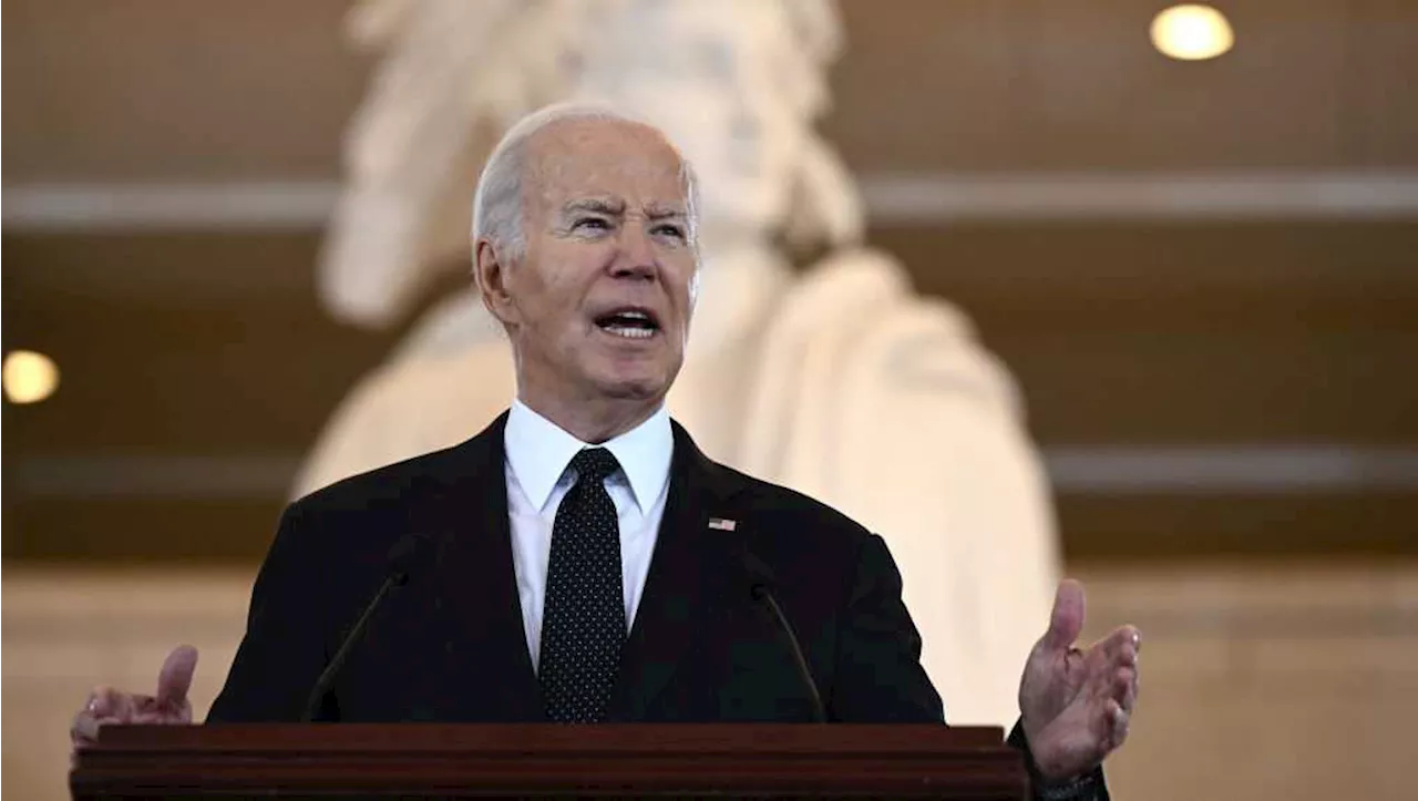 In Holocaust remembrance, Biden condemns antisemitism sparked by college protests and Gaza war