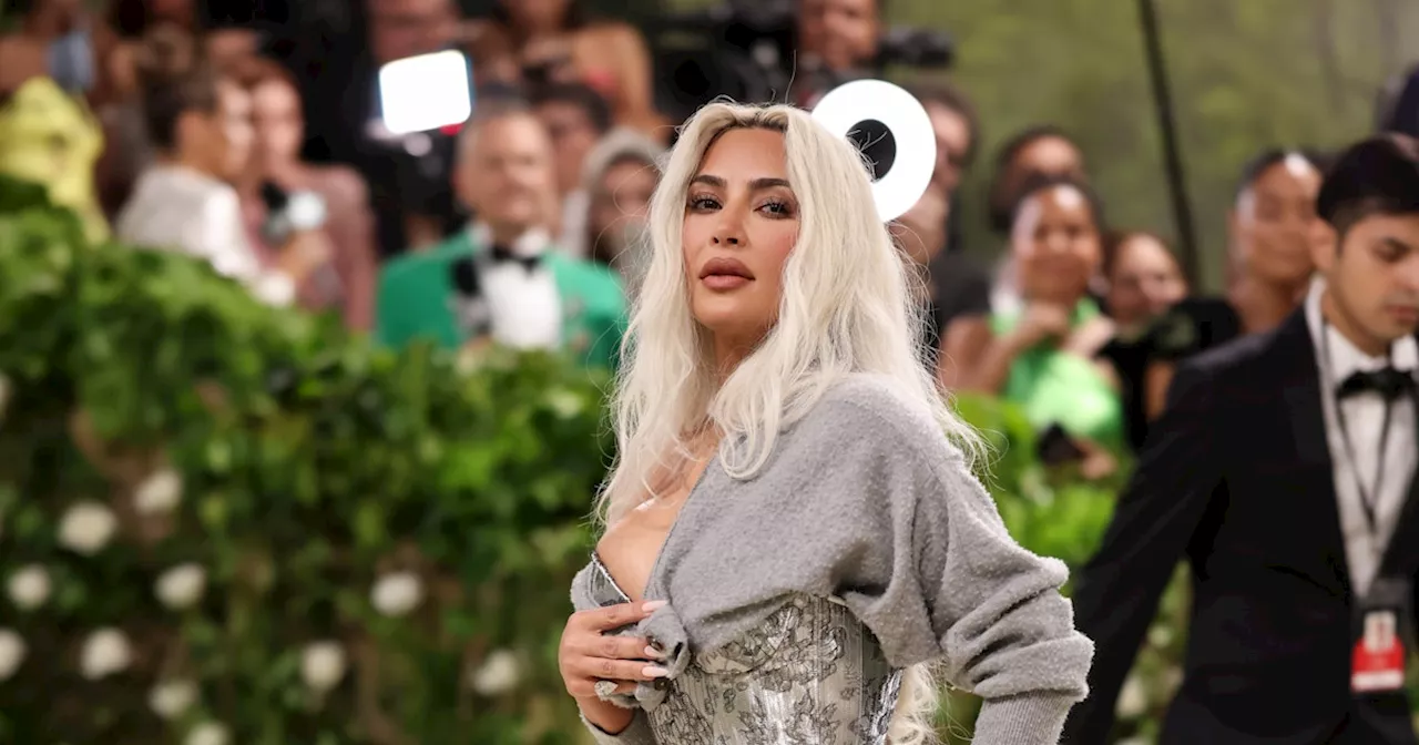 Kim Kardashian's Waist Is Basically Nonexistent At The 2024 Met Gala