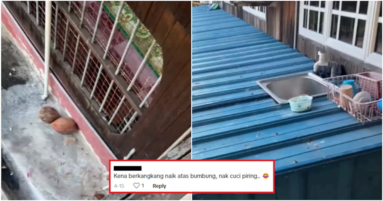 M'sian Looks for Sink to Wash Hands at a Mosque, Surprised to Find it on the Roof