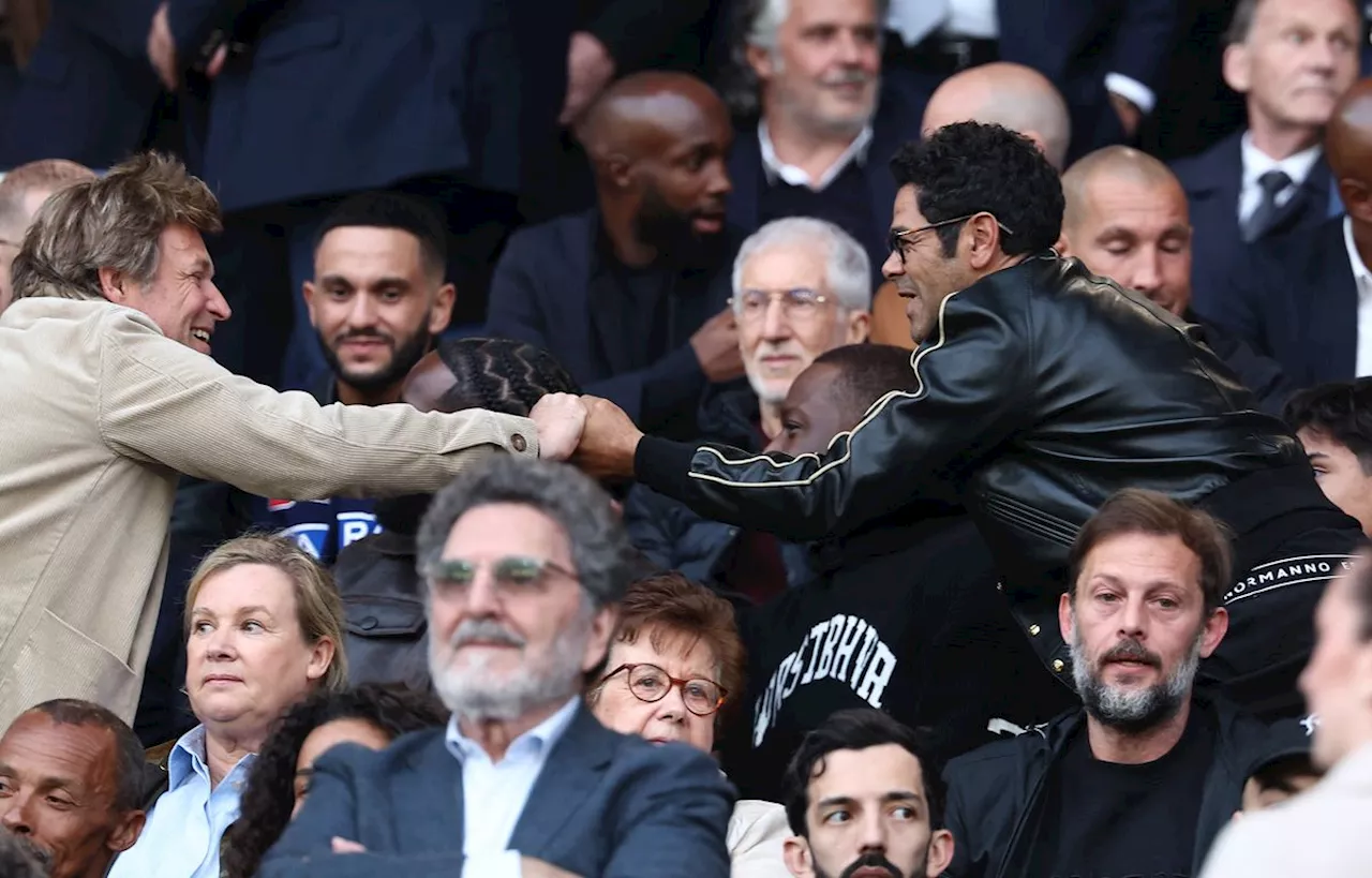 En images : DJ Snake, Patrick Bruel, Jamel Debbouze... Les stars se sont pressées au Parc pour PSG-Dortmund