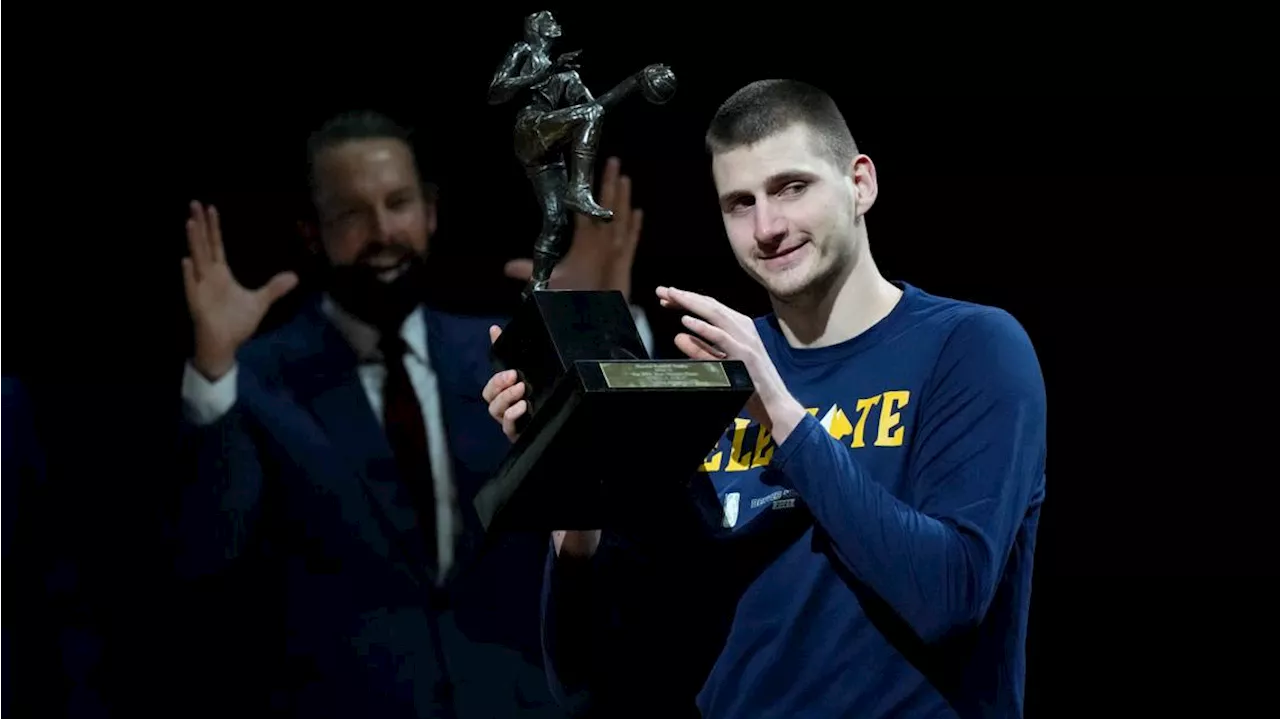 Nikola Jokic wins 3rd NBA MVP award