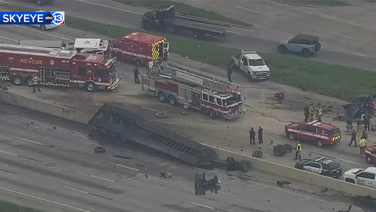 13 Alert Traffic: I-610 North Loop closed in both directions at Homestead Road