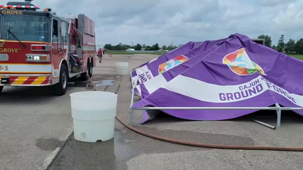 Louisiana storm relief organization Cajun Navy Ground Force responds to SE Texas flooding disaster