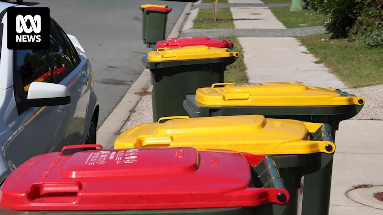 On-street parking in this Deception Bay narrow street means some residents' bins haven't been collected