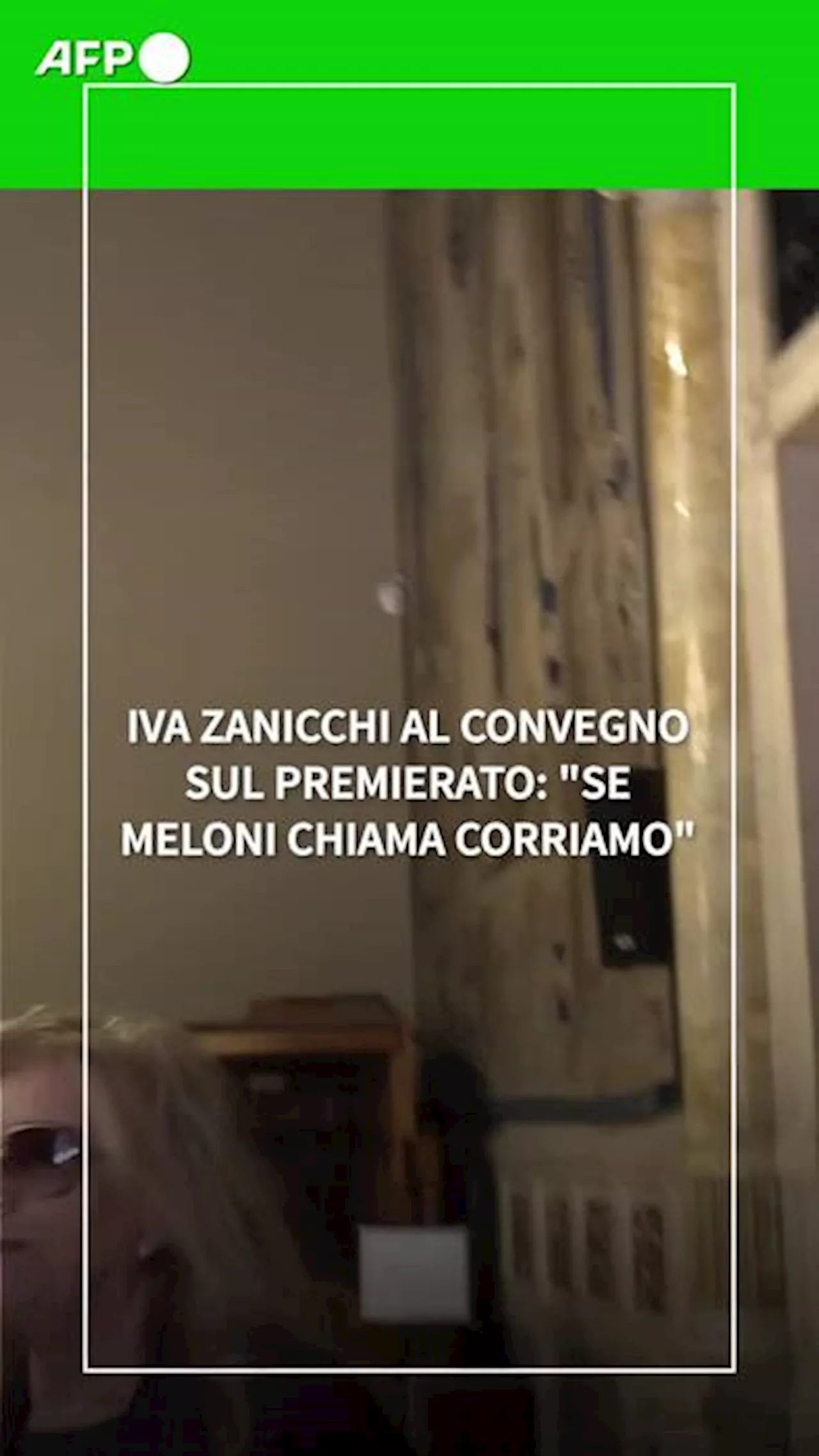 Iva Zanicchi: 'Se Meloni chiama corriamo'