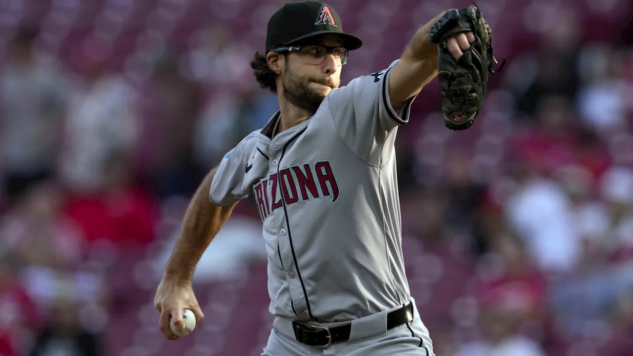 Gallen throws 6 shutout innings, Carroll drives in 5 as Diamondbacks beat listless Reds 6-2