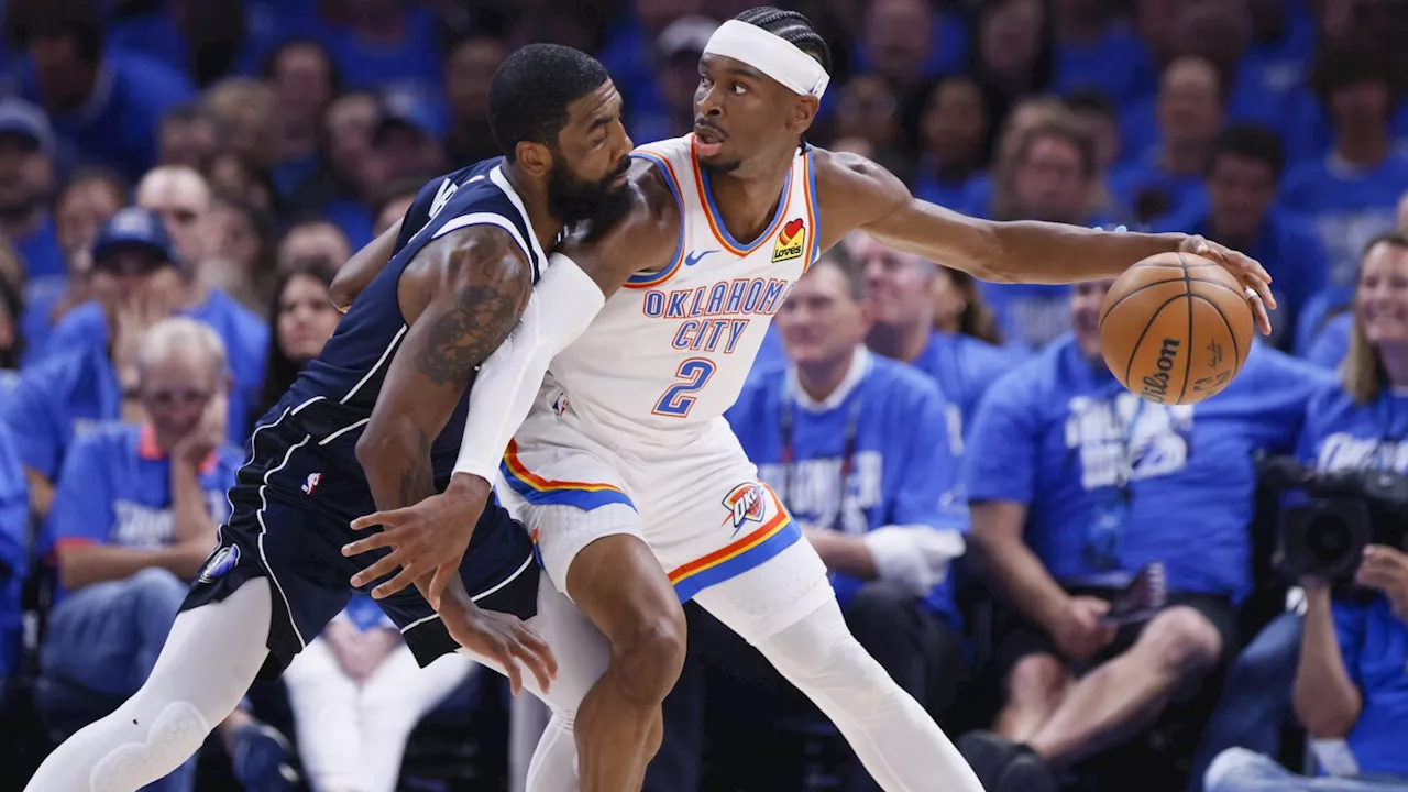 Gilgeous-Alexander has 29 points to help Thunder roll past Mavericks in Game 1 of West semifinals