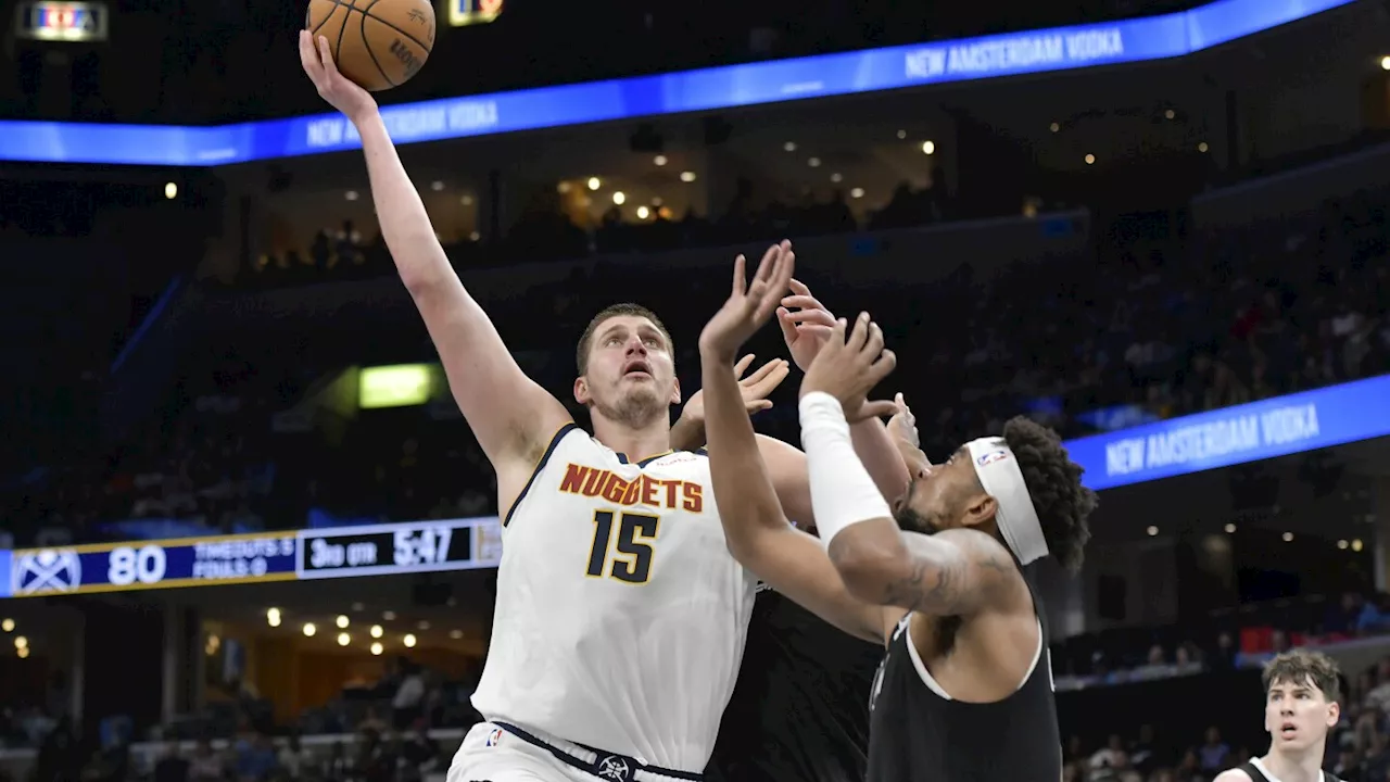 Jokic wins NBA's MVP award, his 3rd in 4 seasons. Gilgeous-Alexander and Doncic round out top 3