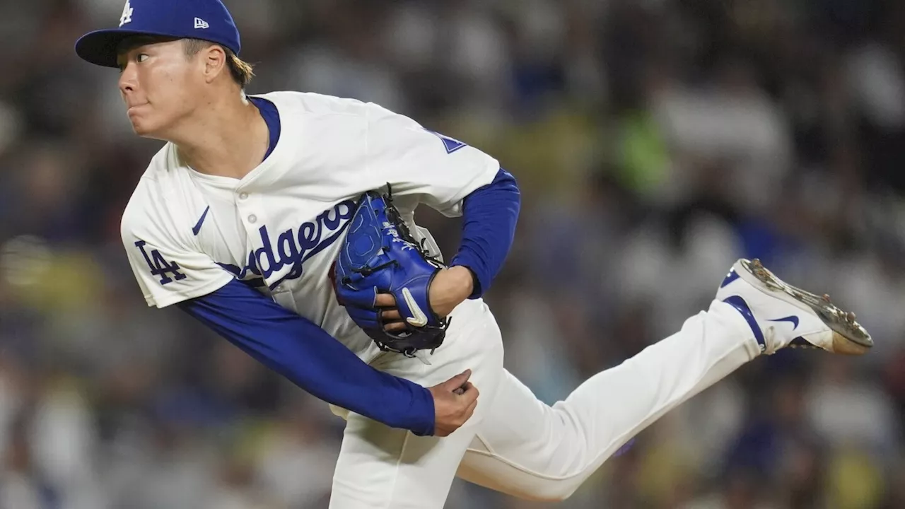 Yamamoto goes 8 innings and Muncy hits early slam as Dodgers beat Marlins 8-2 for 6th straight win