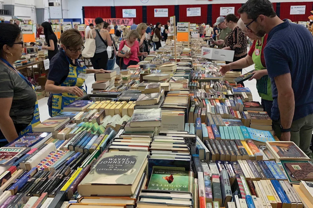 Calgary Reads Big Book Sale Celebrates 20 Years of Readers Helping Readers