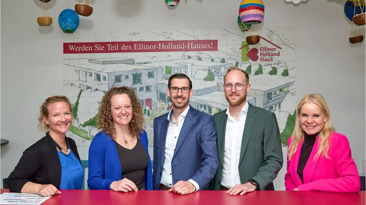 Augsburger Stiftung unterstützt Ellinor-Holland-Haus mit 75.000 Euro