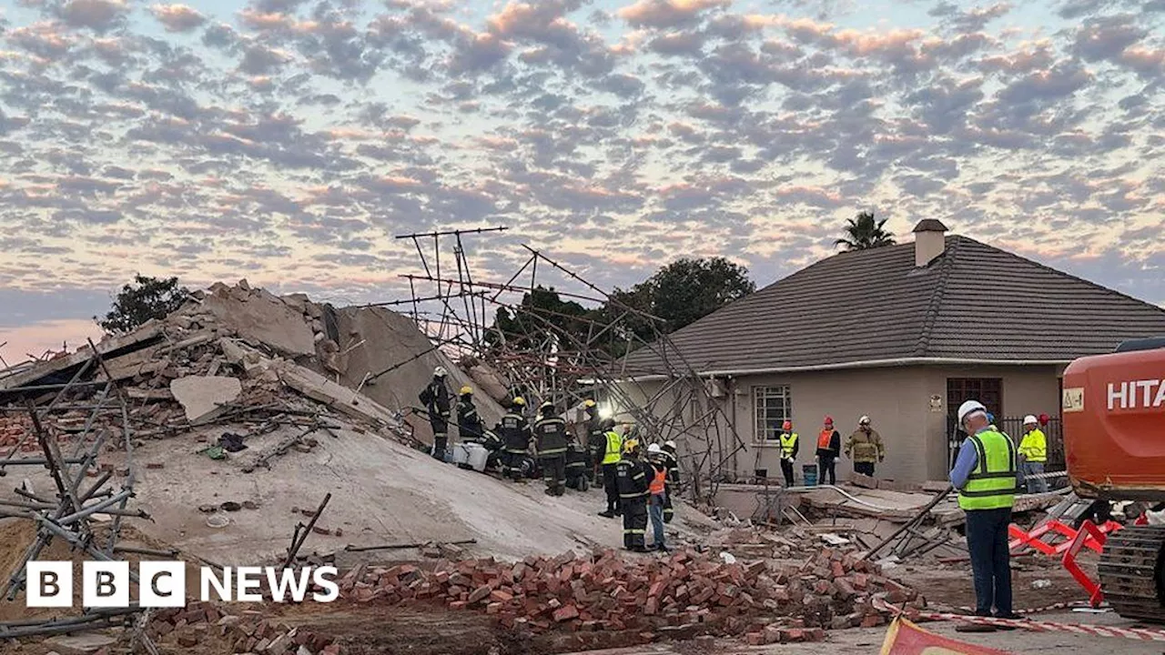 South Africa: Dozens still missing after building collapse