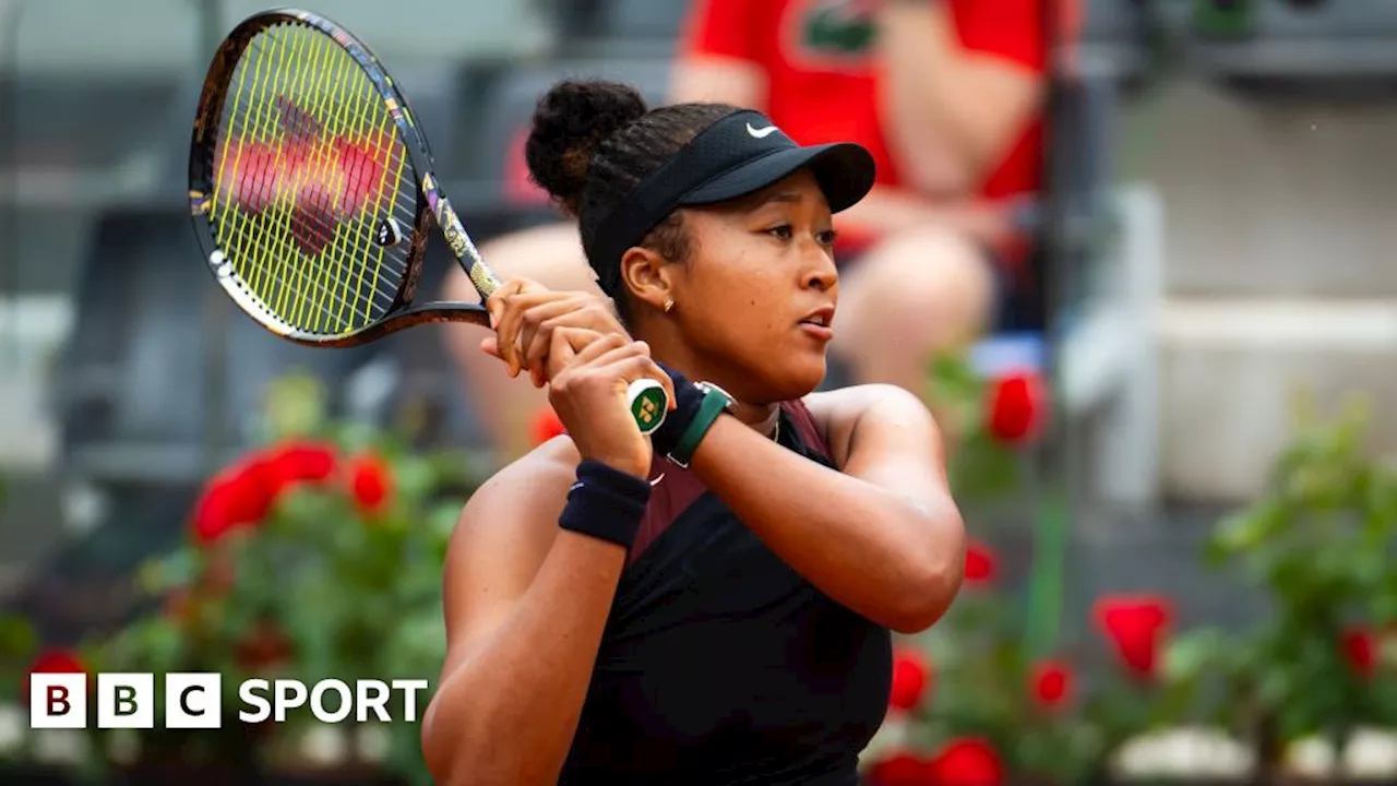 Naomi Osaka marks Italian Open return with victory