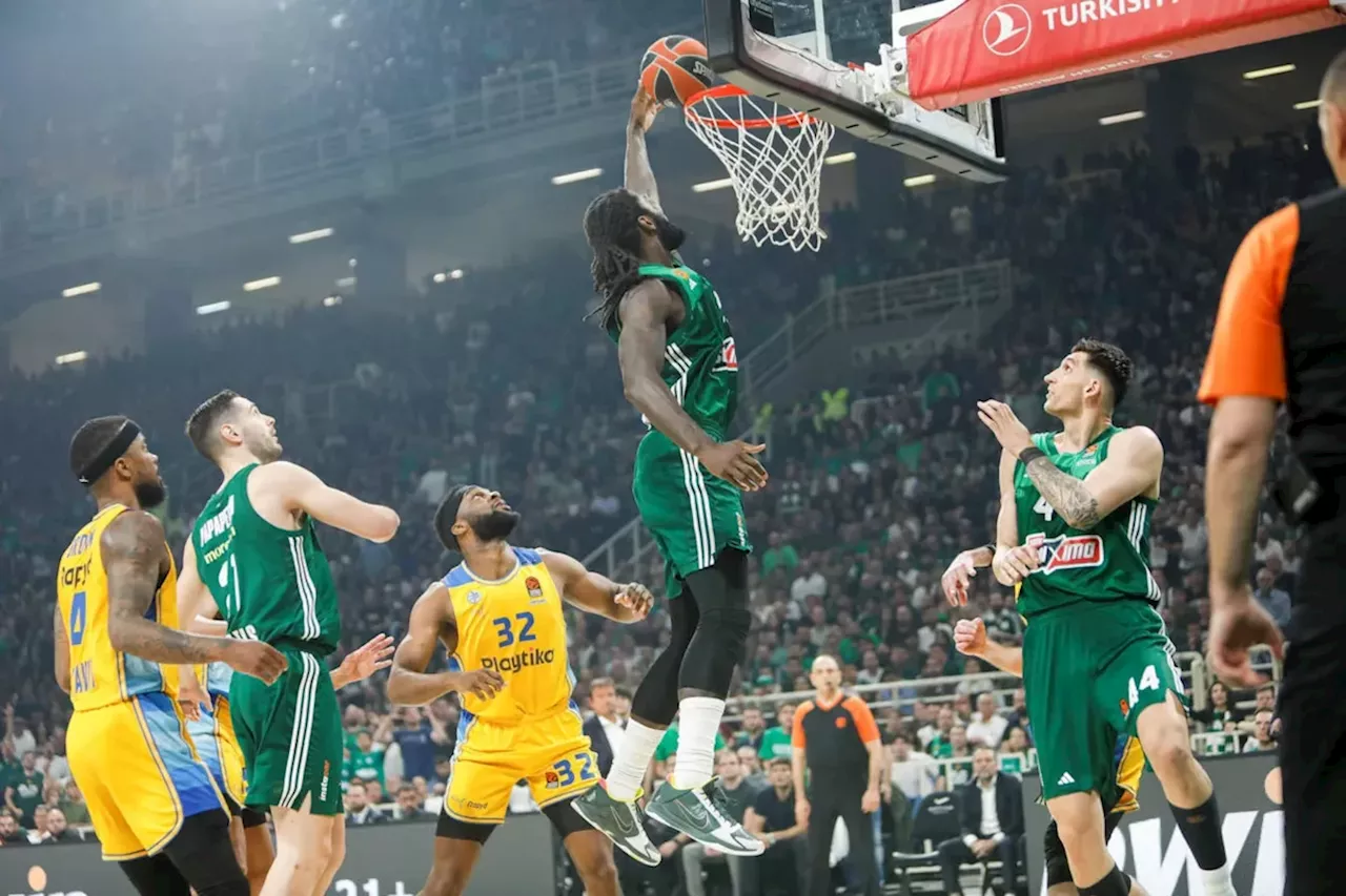 Le Panathinaïkos retrouve le Final Four, première pour Mathias Lessort