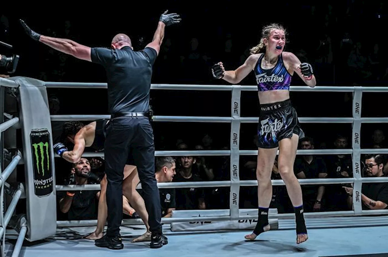 Tak Mau Menyerah, Smilla Sundell Masih Incar Sabuk Juara ONE Championship yang Hilang di Timbangan