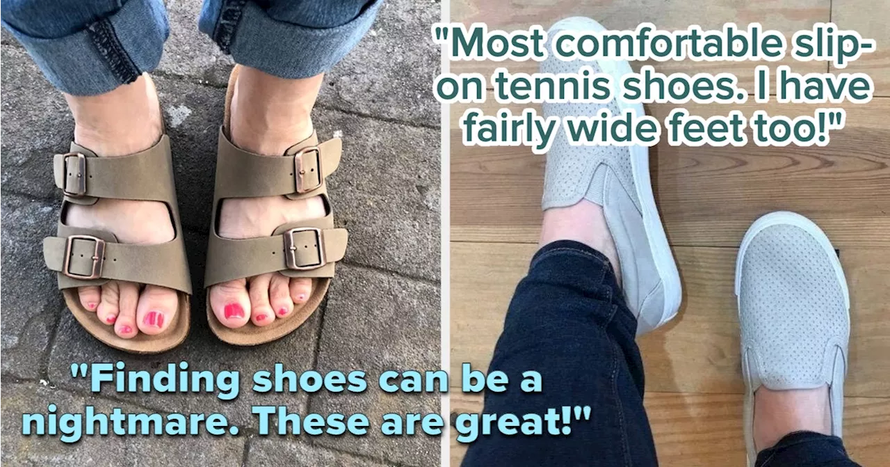 Top 20 Comfy & Affordable Shoes for Those with Wide Feet