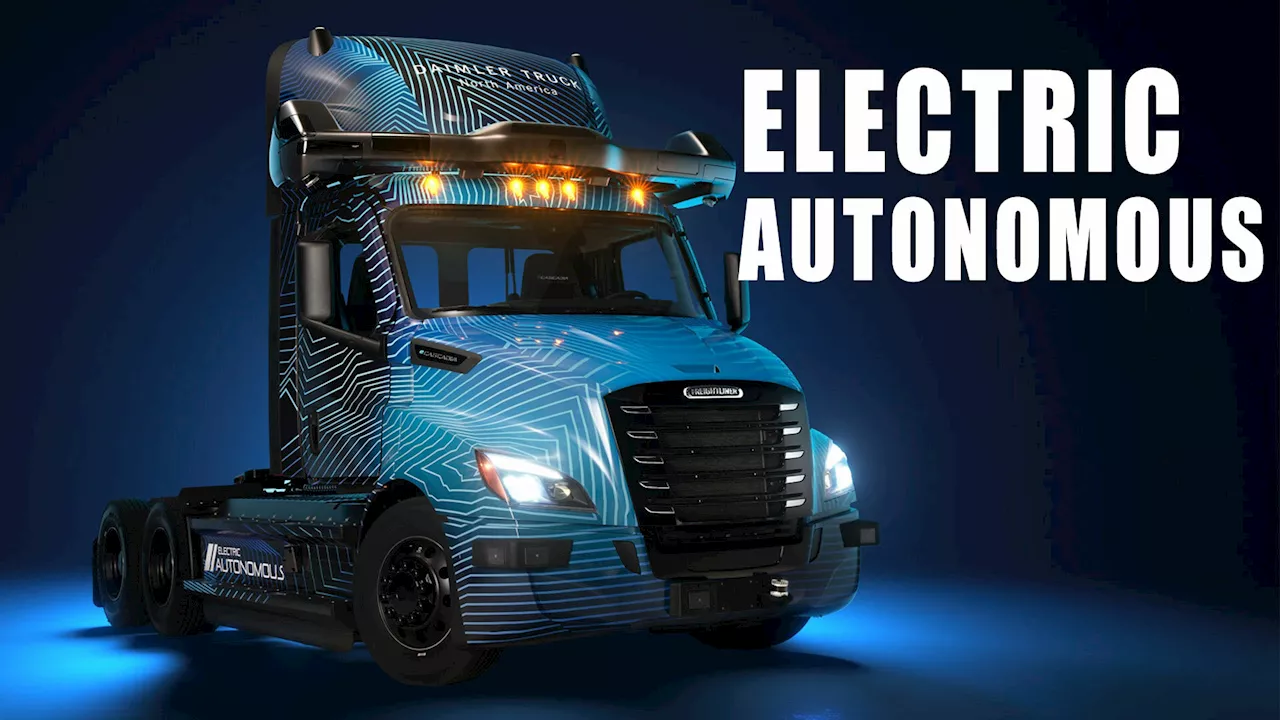 Daimler’s Autonomous Electric Freightliner eCascadia Hints At The Future