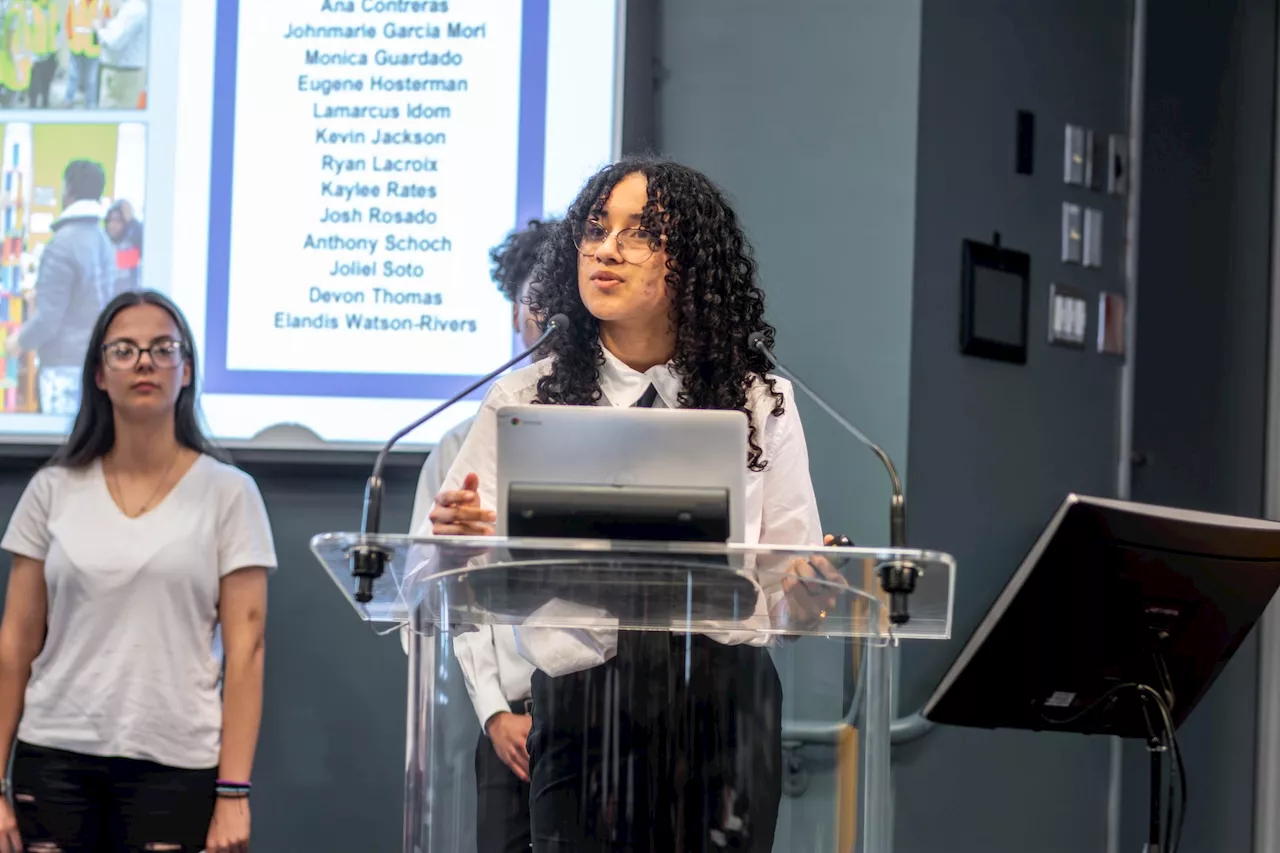 Local high school students reimagine Cleveland Burke Lakefront Airport