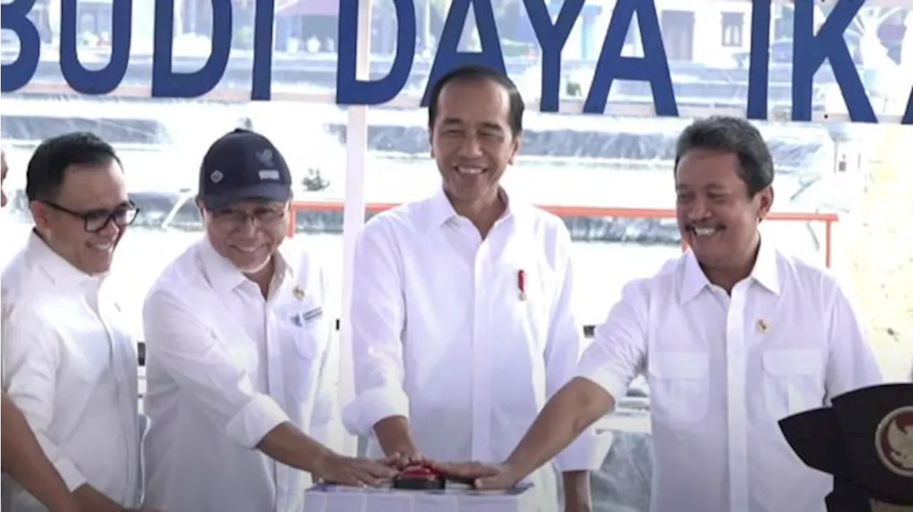 Janji Jokowi 'Bisikin' Prabowo Teruskan Proyek Besar Perikanan ini