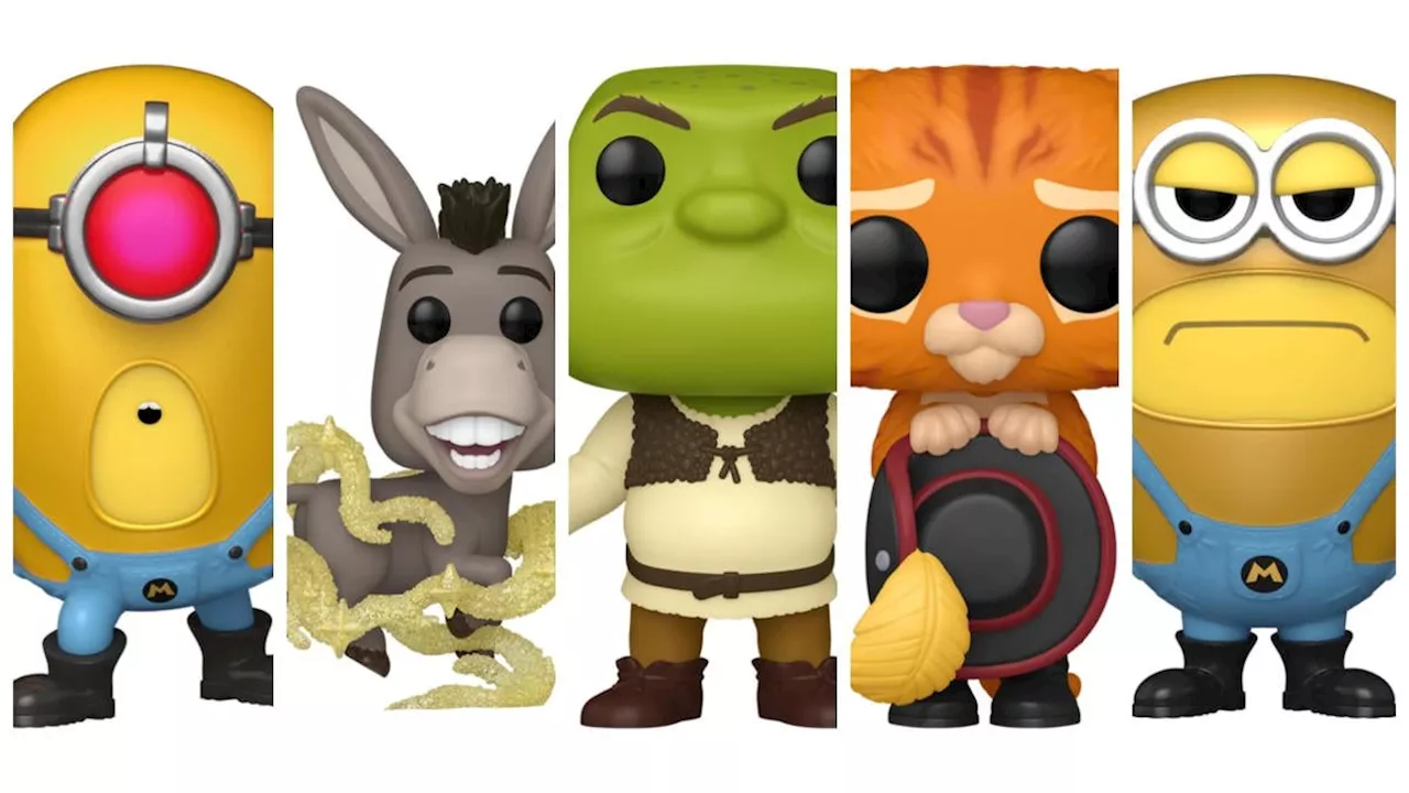 Funko Drops Huge Despicable Me 4 and Shrek Pop Figure Waves