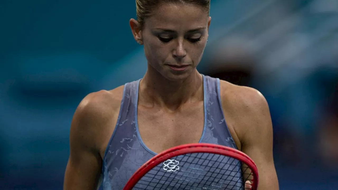 Camila Giorgi lascia il tennis: ritiro improvviso