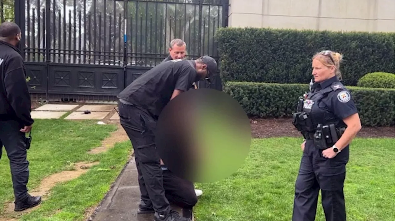 Man handcuffed outside Drake's mansion in Toronto