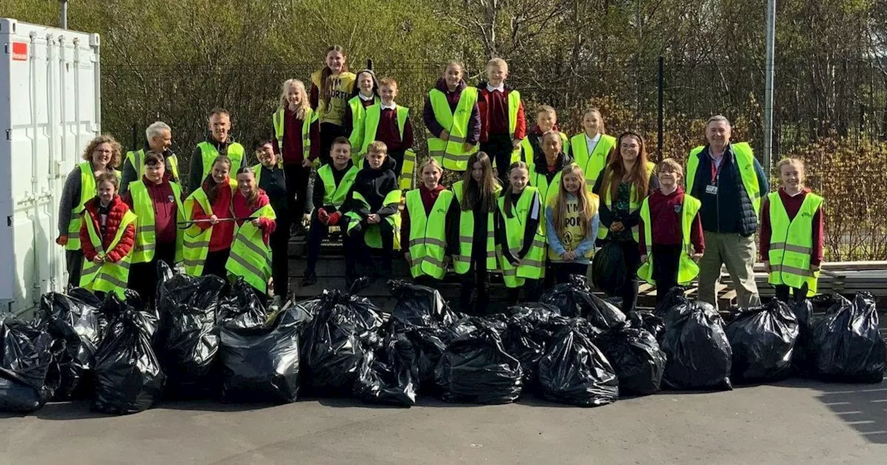 Airdrie school Hilltop Primary wins Keep Scotland Beautiful’s Litter League