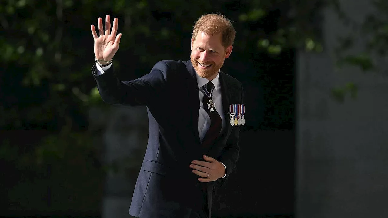 King Charles arrives to host Buckingham Palace garden party