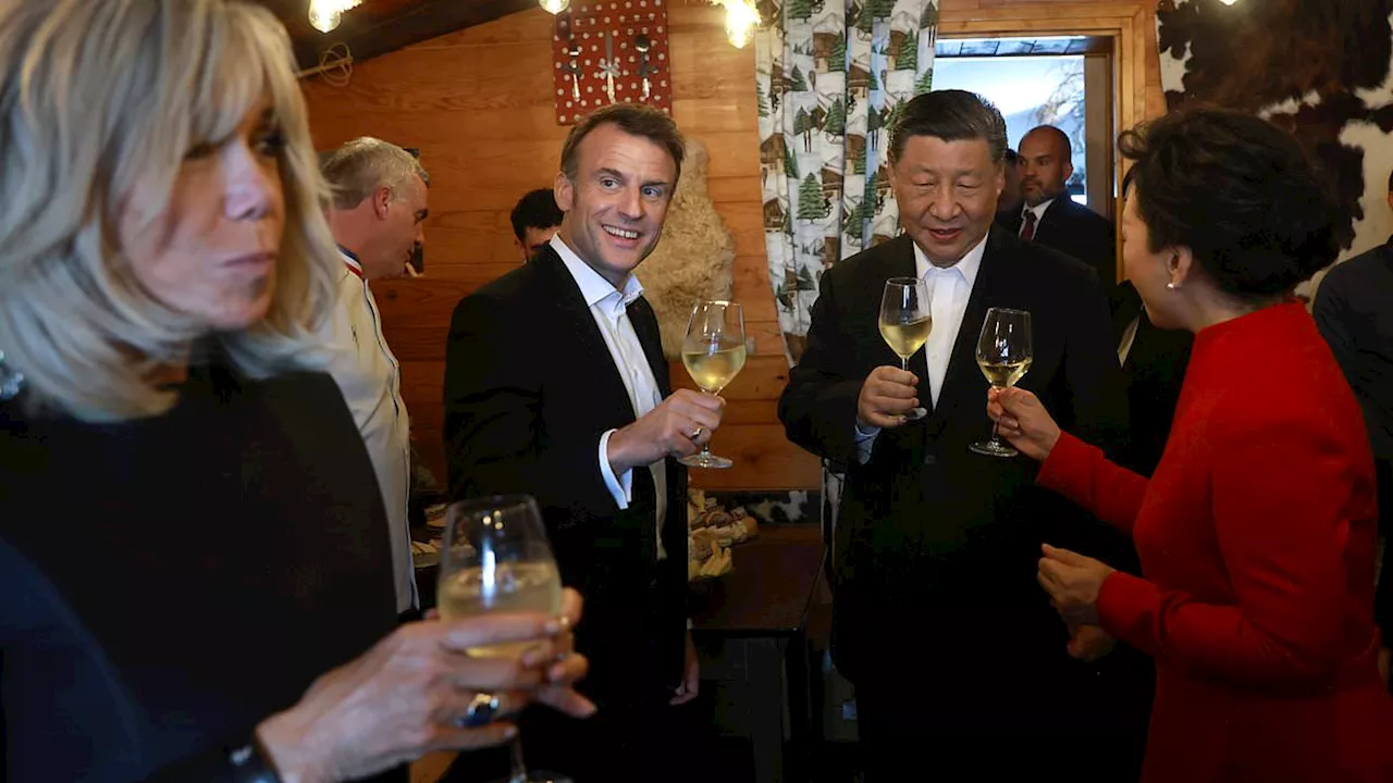 Macron the seducer wines and dines President Xi: French leader and First Lady take their Chinese...